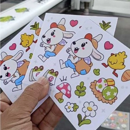 Cetak Sticker Sheet Vinyl RDS Premium RONIta Yang Tidak Menyusut Hasilnya