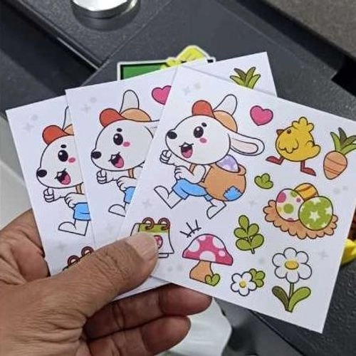 Cetak Sticker Sheet Vinyl RDS Premium RONIta Yang Tidak Menyusut Hasilnya