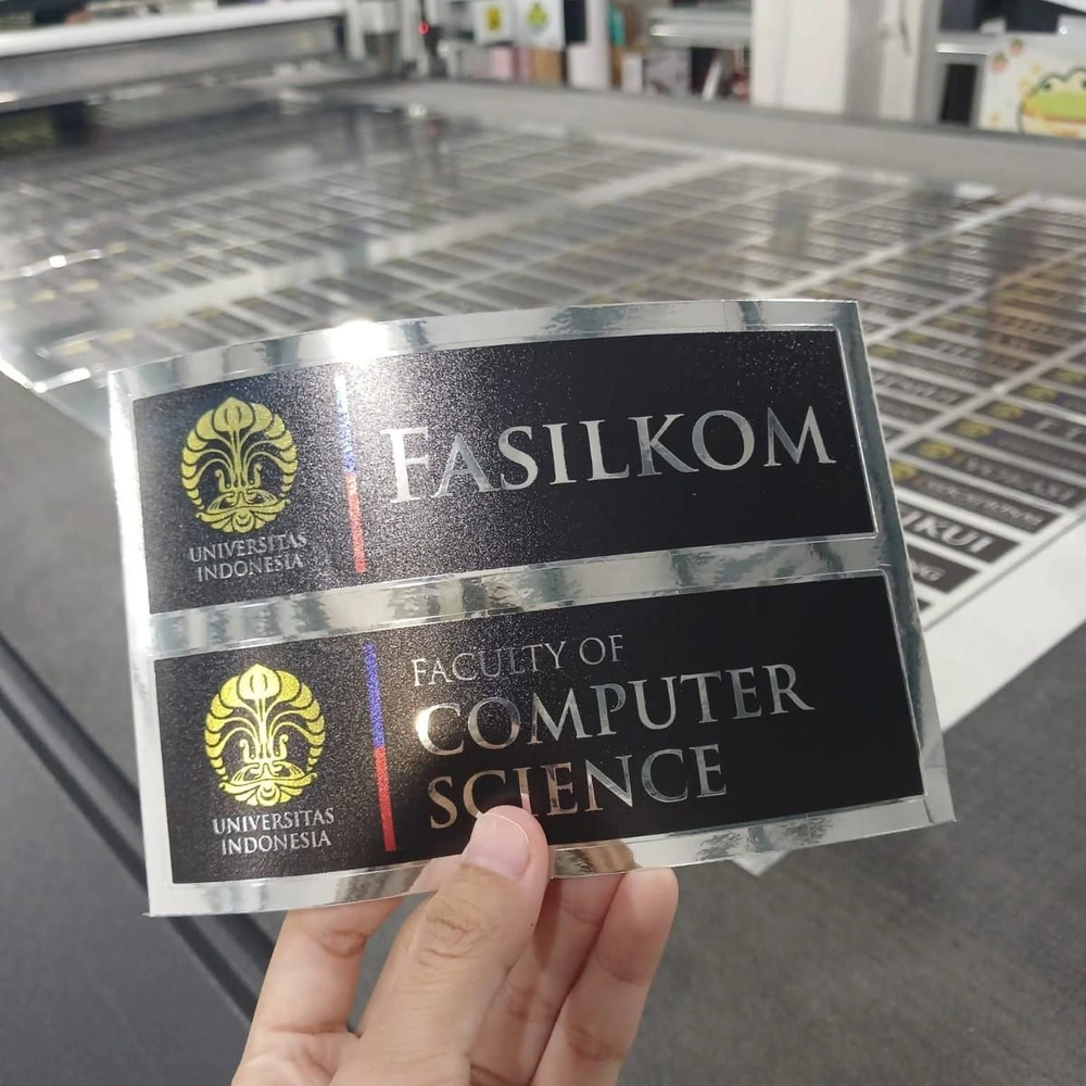 Cetak Sticker Pack / Sticker Sheet Hologram/Chrome/Galaxy Ukuran A7 / A6 / A5 / Tinta UV Gell Full Color dan Bisa Pakai Tinta Putih