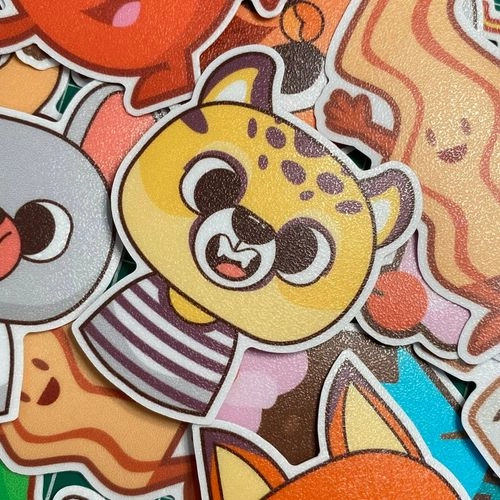 Cetak Stiker Super Eco Vinyl RDS Super White 200 Laminasi Super Gloss, Super Doff & Glitter - EPSON S9130