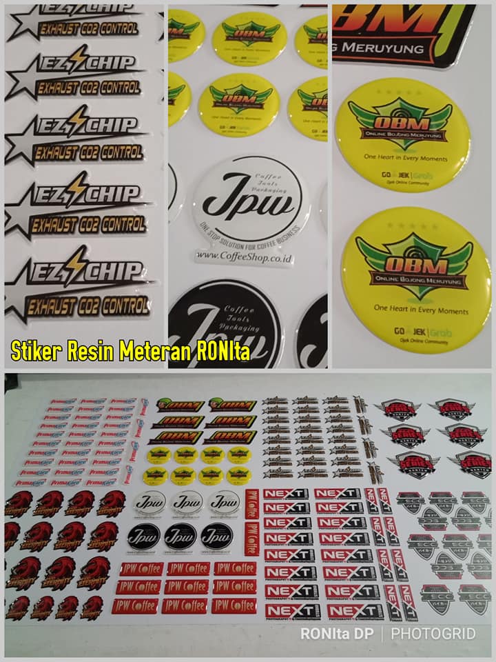 Stiker Resin